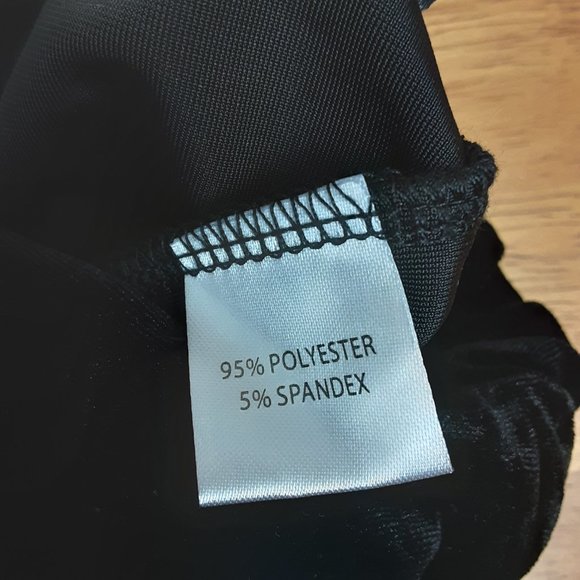 Winter Silks Black Velvet Pull on Pants Size S - Picture 6 of 7